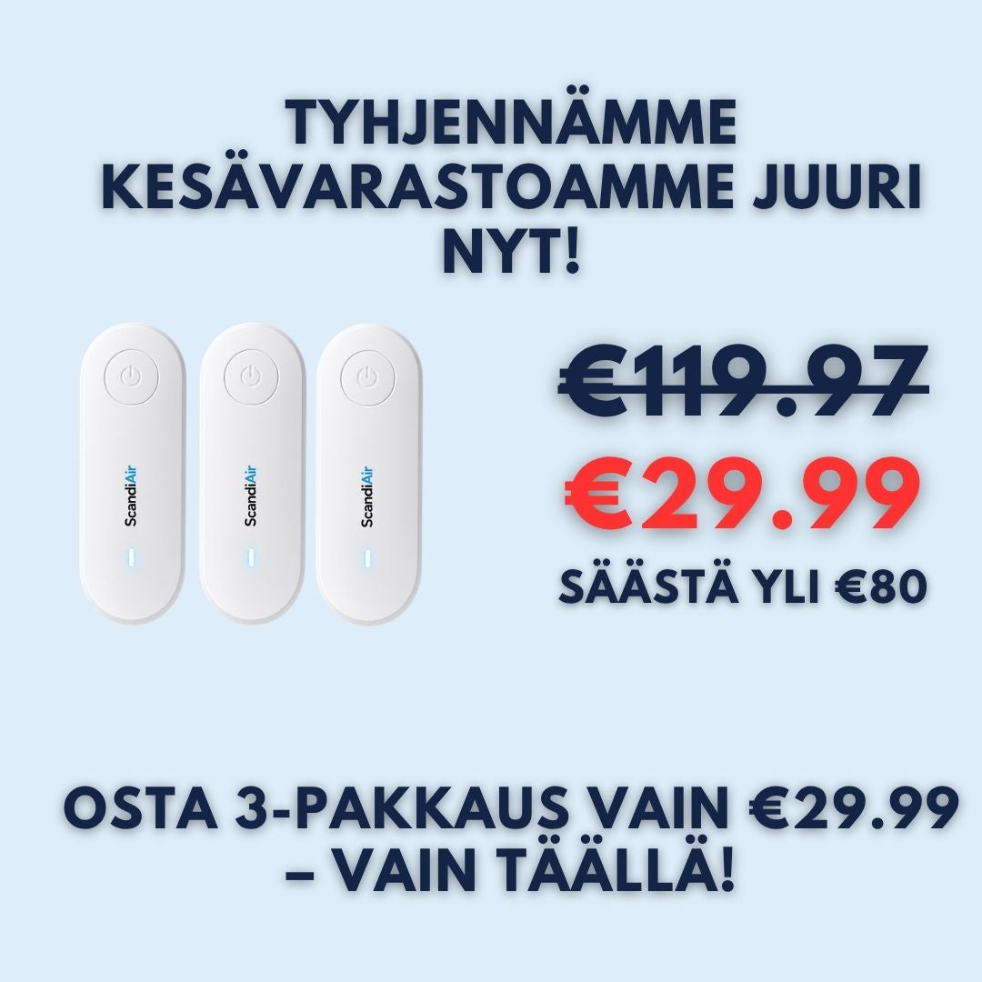 ScandiAir 3 kpl pakkaus