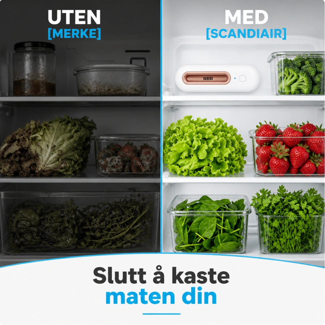 ScandiFridge™ - Keeps your food fresh up to 4 times longer & reduces your food expenses