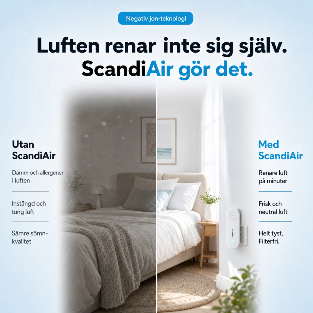 ScandiAir – Ge familjen renare luft och ett hälsosammare hem
