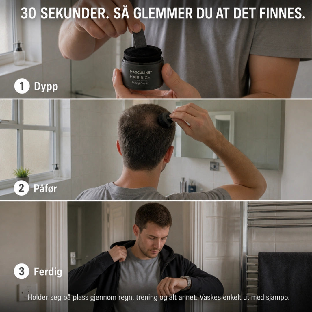 Masculine HairRich™ - Premium Hairloss Filler For Men