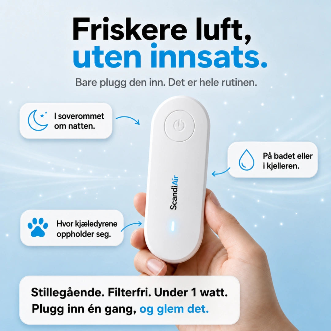 ScandiAir - Give your family cleaner air and a healthier home