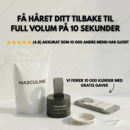Masculine HairRich™ - Premium Hairloss Filler For Men