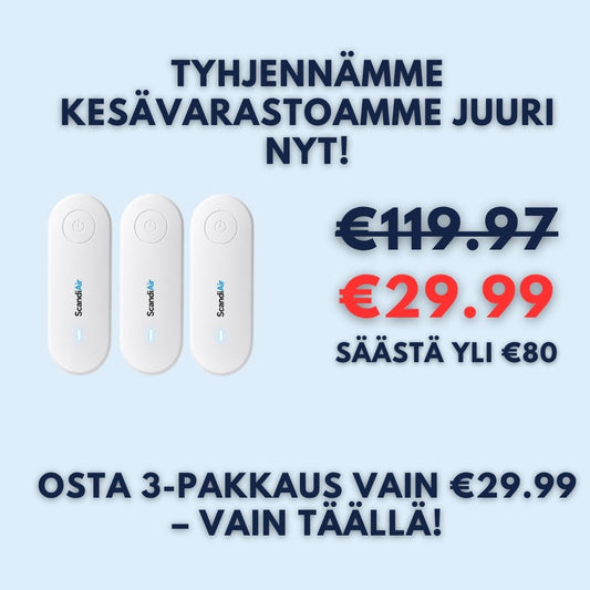 ScandiAir 3 kpl pakkaus