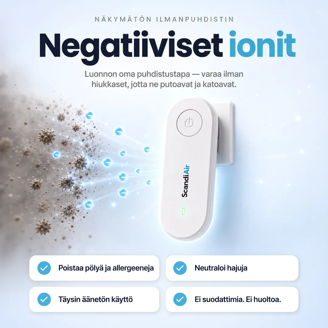 ScandiAir – Anna perheellesi puhtaampaa ilmaa ja terveempi koti