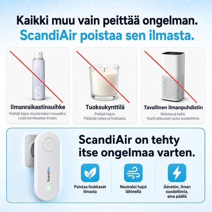 ScandiAir – Anna perheellesi puhtaampaa ilmaa ja terveempi koti